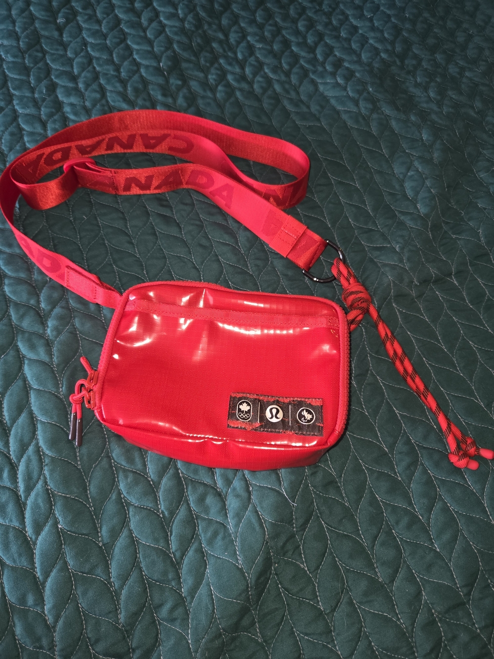Lululemon Olympic Canada Red Crossbody Bag
